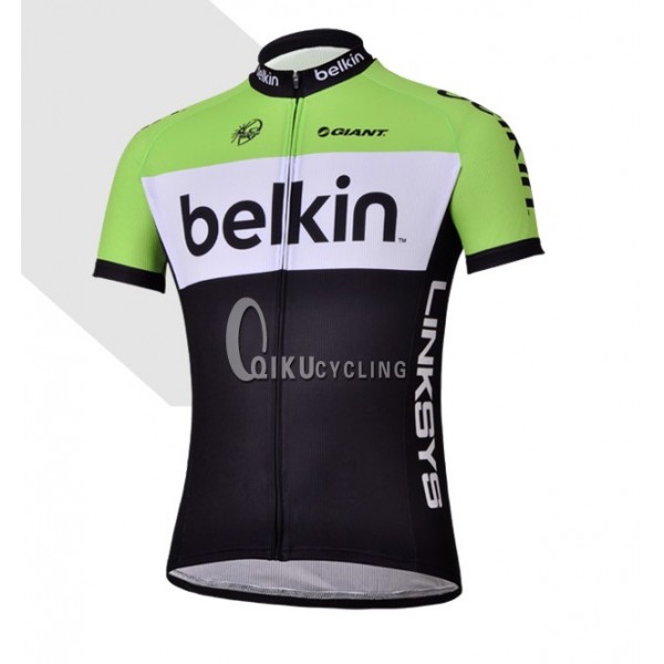 Belkin Pro Team Blanco Radtrikot Kurzarm HUKU437