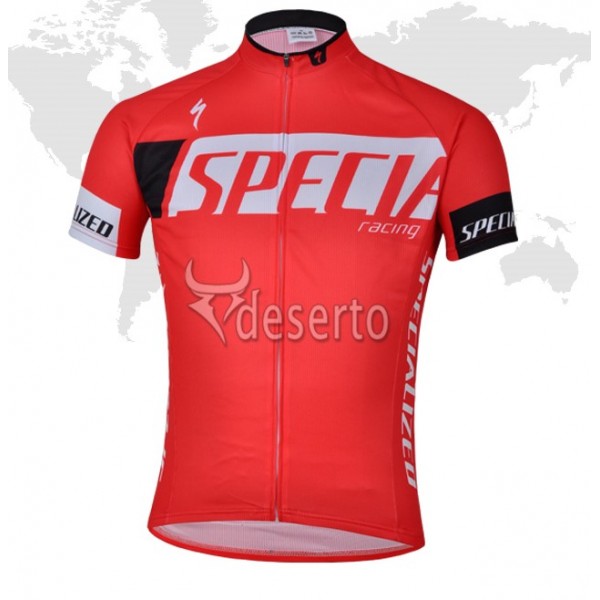 Specialized Racing Radtrikot Kurzarm Rot MGCP456