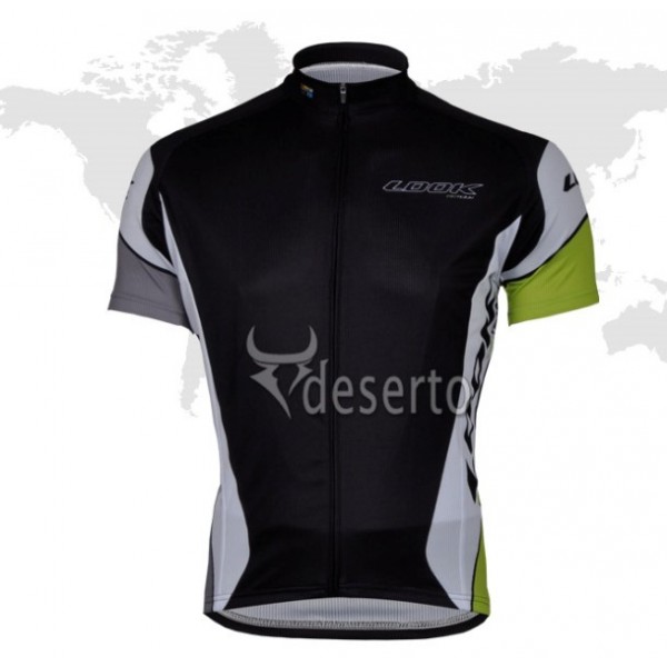 2013 LOOK Radtrikot Kurzarm Schwarz MVVE178