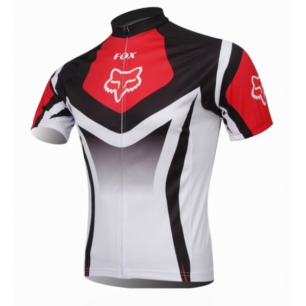 2014 Fox Racing Radtrikot Kurzarm Rot NHZI274