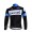 Garmin Barracuda Pro Team Fahrradtrikot Langarm Schwarz Blau QGFB755