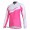 Giant Fahrradtrikot Langarm Rosa Weiß RBFF349