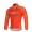 Euskaltel-Euskadi Pro Team Fahrradtrikot Langarm Orange XEIR691