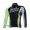 Liquigas Cannondale Pro Team Fahrradtrikot Langarm Schwarz Grün XPUV714