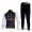 Livestrong Radbekleidung Satz Fahrradtrikot Langarm und Lang Radhose Schwarz Gelb JMEP164