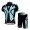 Bianchi Pro Team Radtrikot Kurzarm Kurz Radhose Kits Schwarz Blau DNEJ977