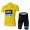 2013 Team Sky Gelbes Trikot Radbekleidung Radtrikot Kurzarm und Fahrradhosen Kurz NOCS323