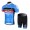 2013 Garmin Sharp Barracuda Cervelo Radtrikot Kurzarm und Kurz Radhose Kits Blau WWYI174