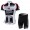 BMC Garneau Team Radtrikot Kurzarm Kurz Radhose Kits Weiß UENM472