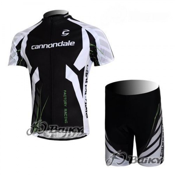 Cannondale Pro Team Radtrikot Kurzarm Kurz Radhose Kits Schwarz Weiß LGJG242