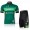 Europcar Pro Team Vendee Radtrikot Kurzarm und Kurz Radhose Kits Grün STDW566