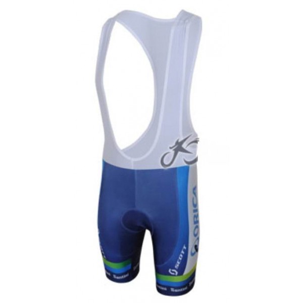 Green Edge ORICA Kurz Trägerhose Blau 2013 QDKG285