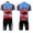 JAYCO Pro Team Radtrikot Kurzarm Kurz Radhose Kits Blau Rot MYOQ425