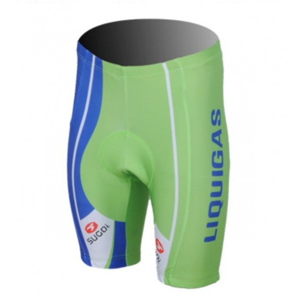 Liquigas Cannondale Pro Team Kurz Radhose Grün 2013 DKNM816