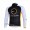 Livestrong Fahrradtrikot Langarm Schwarz Weiß GULY628
