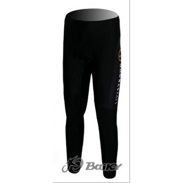 Livestrong Lang Radhose Schwarz QQMU814