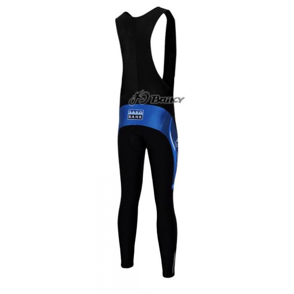 Saxo Bank Sungard Pro Team Lang Trägerhose Blau Schwarz CVJF465