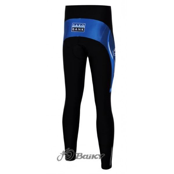 Saxo Bank Sungard Pro Team Lang Radhose Blau Schwarz XWPE491