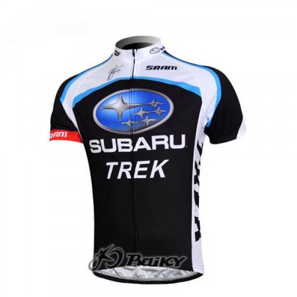 Subaru Trek Pro Team Radtrikot Kurzarm Schwarz DWFT386