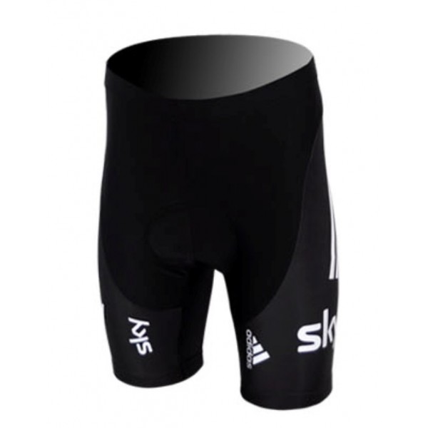 Team Sky UCI Kurz Radhose Schwarz Weiß 2013 VBCO216