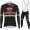 Profiteams 2021 Alpecin Fenix World Champion Schwarz Radsport Fahrradbekleidung Trikot Langarm+Lang Trägerhose AEBOK