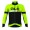 2016 ALE TIRRENO Radtrikot Langarm-Schwarz GELB FLUO CQHP353