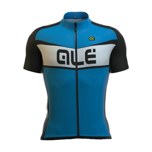 2016 ALE Graphics Excel Criterium-Light blau Radtrikot Kurzarm MUIX888