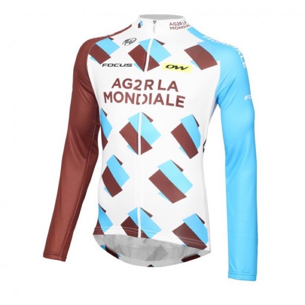 2016 Ag2r La Mondiale Team Radtrikot Langarm RFVL322