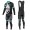 2016 Bianchi Milano Sorisole Schwarz-Grün Fahrradbekleidung Satz Radtrikot Langarm+Lang Trägerhose HGJA427