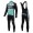 2016 Bianchi MTB Grün Fahrradbekleidung Satz Radtrikot Langarm+Lang Trägerhose JDVF214