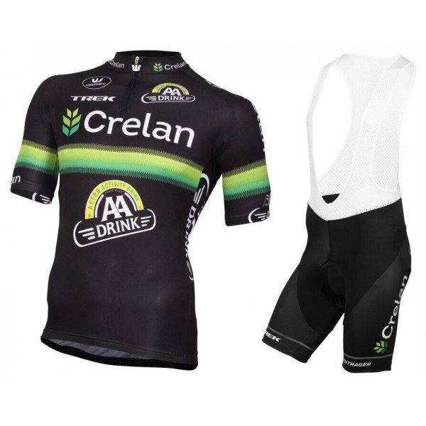 2016 CRELAN-AA DRINK Fahrradbekleidung Satz Fahrradtrikot Kurzarm Trikot und Kurz Trägerhose PCTJ322