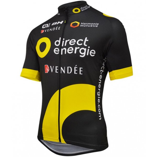 2016 Direct Energie Radtrikot Kurzarm LYSQ627