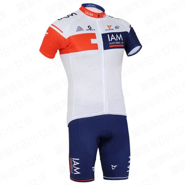 2016 IAM Radbekleidung Radtrikot Kurzarm und Fahrradhosen Kurz NVRY860