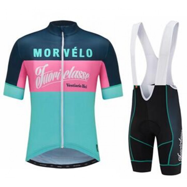 2016 Morvelo Fahrradbekleidung Satz Fahrradtrikot Kurzarm Trikot und Kurz Trägerhose 06 TADT487