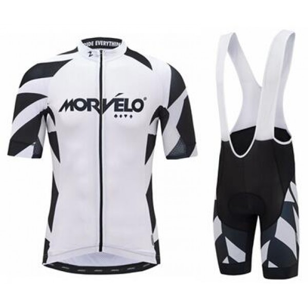 2016 Morvelo Fahrradbekleidung Satz Fahrradtrikot Kurzarm Trikot und Kurz Trägerhose 08 WTCM106