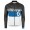 2016 Scott Team Schwarz-Blau-Weiß Radtrikot Langarm JDFQ195