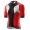 2016 Skins Tremola Radtrikot Kurzarm rot schwarz Weiß BFAS478