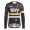 2016 Team Sky IV Schwarz-Gelb Radtrikot Langarm IFVX189