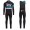 2016 Team Sky Pro Schwarz thermisch Fahrradbekleidung Satz Radtrikot Langarm+Lang Trägerhose TLDB494