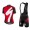 2016 Specialized Comp Racing Ss rouge Fahrradbekleidung Satz Fahrradtrikot Kurzarm Trikot und Kurz Trägerhose QVFC355