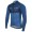 2016 Strava Fahrradtrikot Langarm blau ZSER536