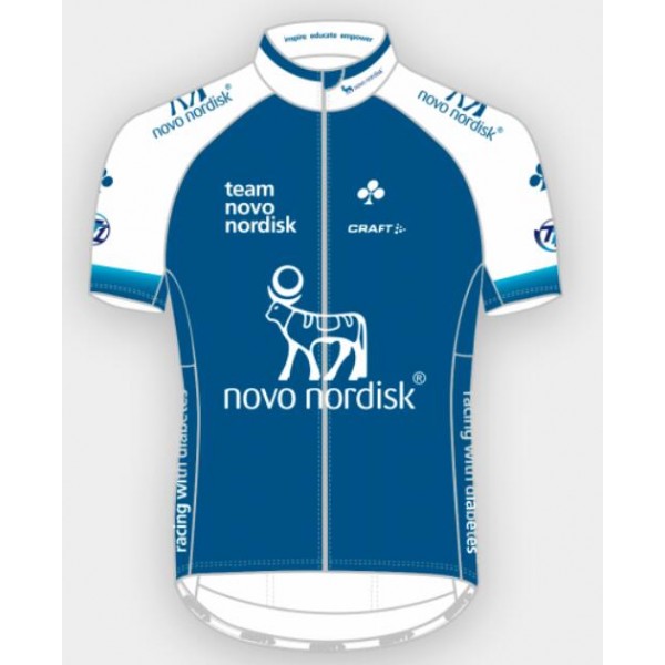 2016 Team Novo nordisk Development Radtrikot Kurzarm AQVV976