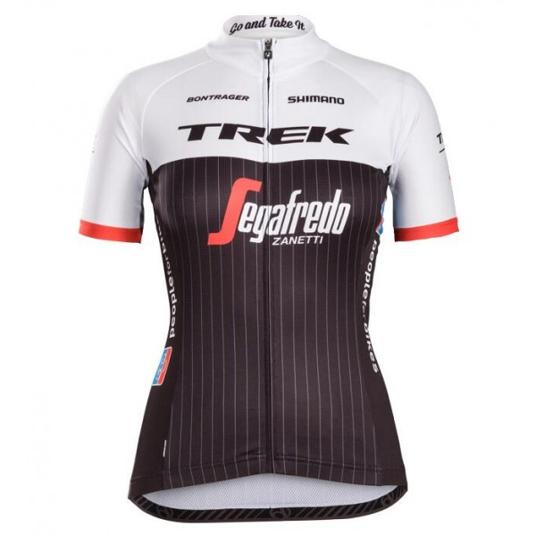 2016 Trek Segafredo Racing Team Damen Radtrikot Kurzarm DFHQ280