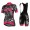 2017 Damen Ale Graphics PRR Camo Schwarz-Rose Fahrradbekleidung Satz Radtrikot Kurzarm+Kurz Trägerhose 667LXWP