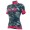 2017 Damen Ale Graphics PRR Camo Radtrikot Kurzarm Blau Pink 771VQFG