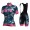 2017 Damen Ale Graphics PRR Camo Blau-Rose Fahrradbekleidung Satz Radtrikot Kurzarm+Kurz Trägerhose 802TLTI