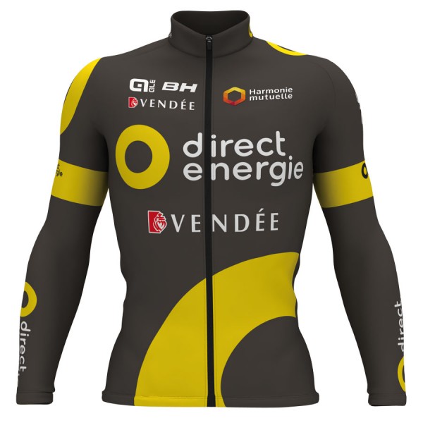 2017 Direct Energie Pro Radtrikot Langarm 980OCSI