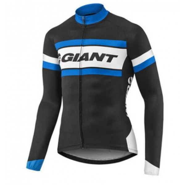 2017 Giant Blau Schwarz Radtrikot Langarm 171AWFM