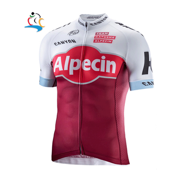 KATUSHA Alpecin Pro 2017 Radtrikot Kurzarm 461EYXK