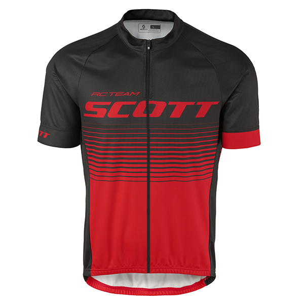 2017 Scott Rc Schwarz Rot Radtrikot Kurzarm 487SKIU